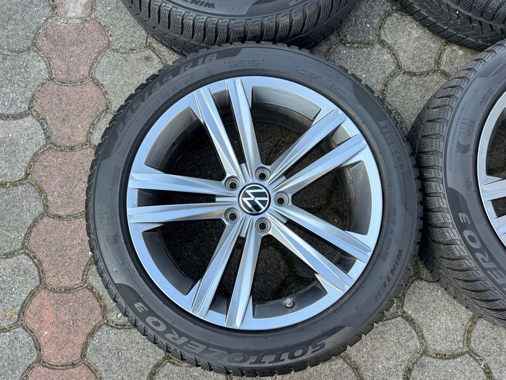 Felgi Vw Arteon R-Line czujniki opony  18 cali 5x112 oryginalne passat