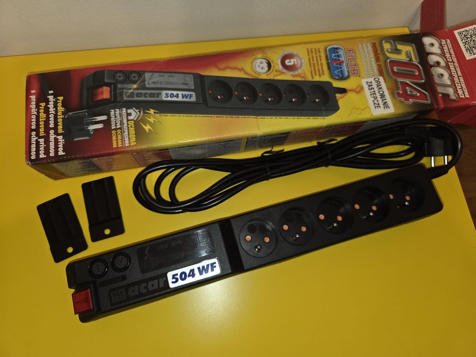 Listwa przeciwprzepięciowa Acar 504WF