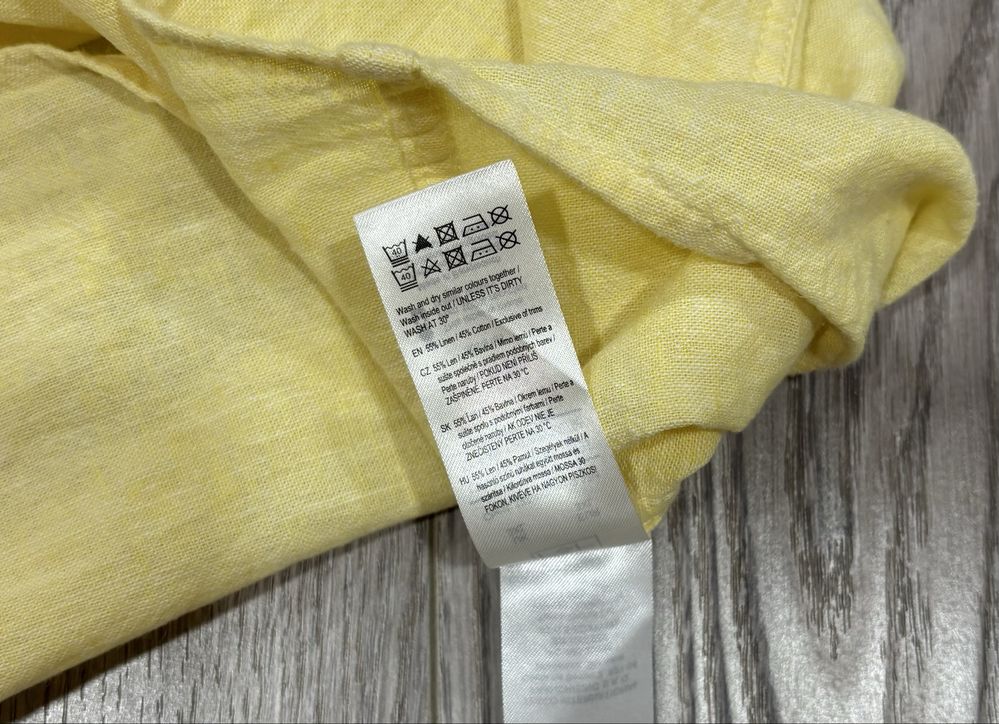 F&F 3XL Льняная Мужская тенниска рубашка xxxl XXXL f&f лён льна 3xl