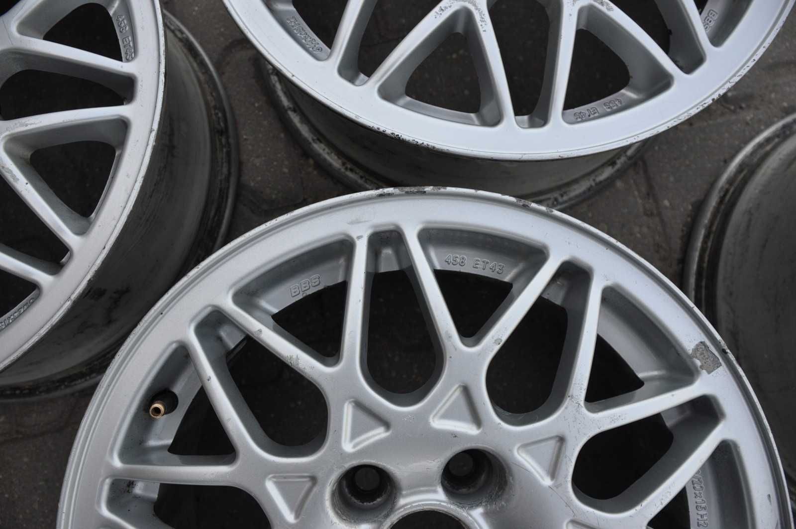Felgi BBS 458 Vw Golf 3 VR6 Corrado 6.5Jx15H2 ET43 5x100 1H0'601025AA