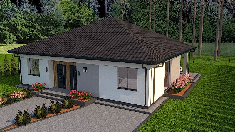 #Dom Na Skraju Lasu# W Trakcie Budowy# Jamielnik#