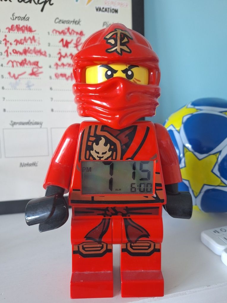 Zegar lego ninjago zegarek kai