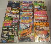 Revistas variadas de automóveis vintage - TUNING