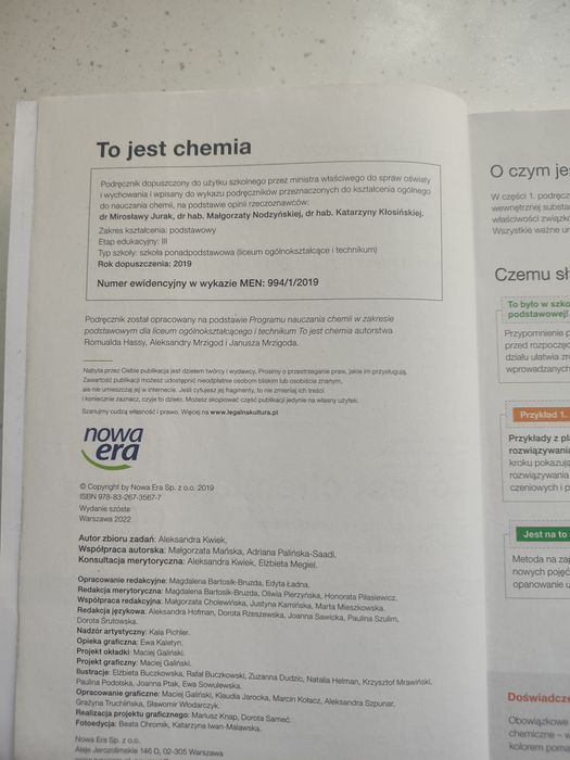 To jest chemia 1