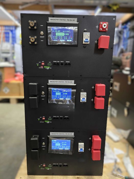 Magazyn energii 17,2kWh, 48V, ogniwa EVE MB31v3 BMS JK 200A/350A