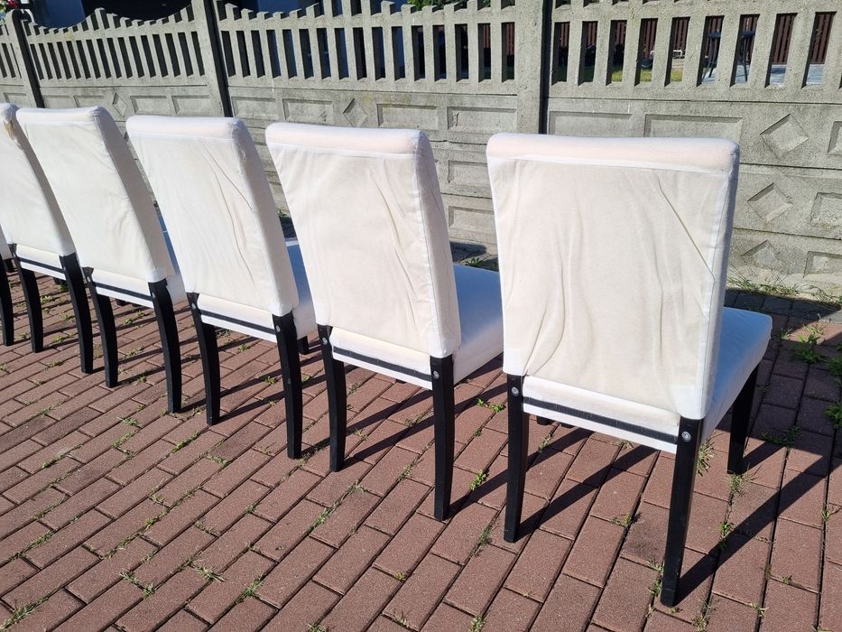 8 krzeseł Ikea Henriksdal