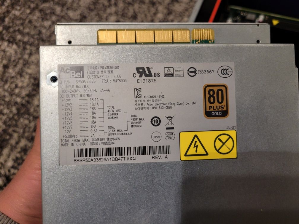 Komputer Intel 24 rdzenie/64GB DDR4/RTX 4000 ThinkStation Xeon LENOVO