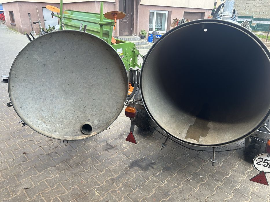 Beczka asenizacyjna beczkowóz szambiarka Record 3000l ocynk igła 4000l