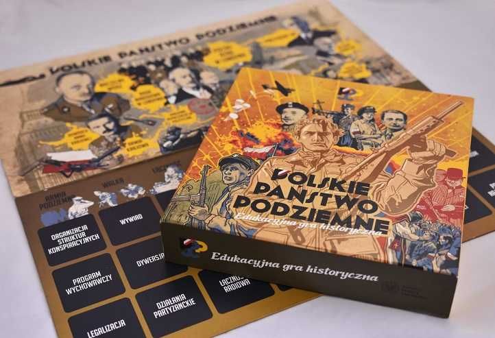 POLSKIE PAŃSTWO PODZIEMNE - edukacyjna gra historyczna IPN