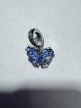 Charms motyl w szkle weneckim