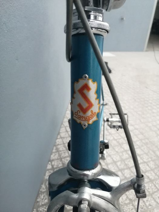 Bicicleta de estrada restaurada