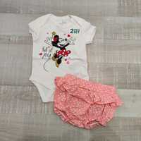 Zestaw body + bloomersy z falbanką Disney r. 62