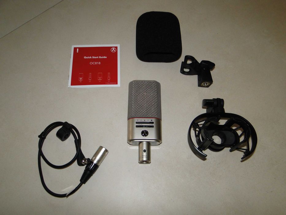 Studyjny Mikrofon Pojemnościowy AUSTRIAN AUDIO OC818 PLUS.Okazja!!!