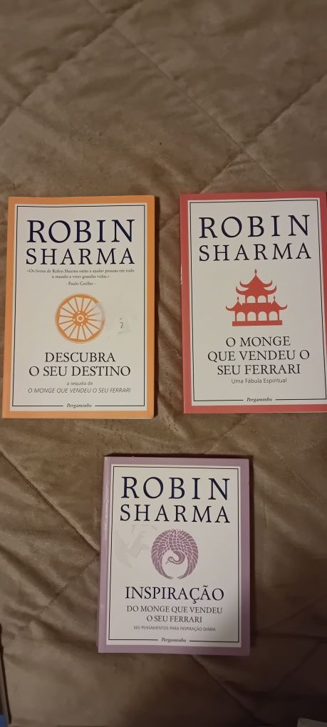 Robin sharma 3 livros