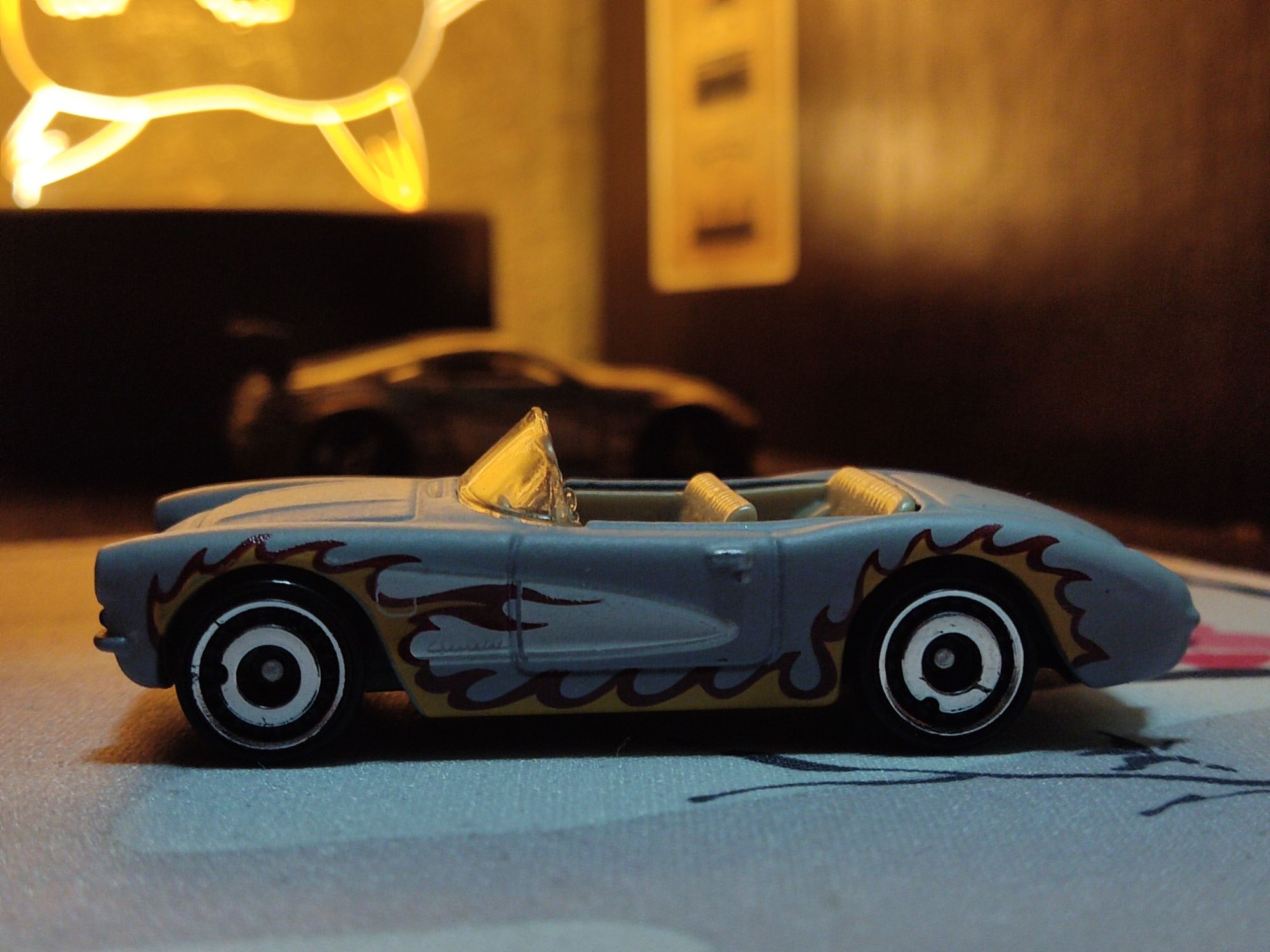 Hot wheels corvette Barbie