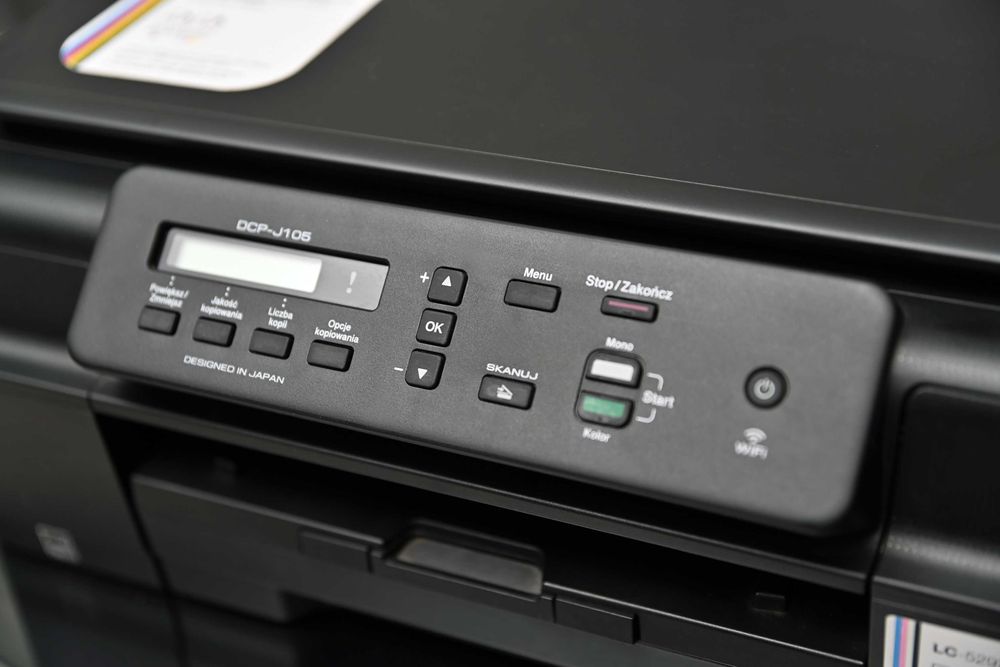 Brother DCP-J105 A4 WIFI TANI Tusz10pln drukarka kolor ksero