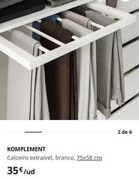 Calçeiro Komplement IKEA 75cm