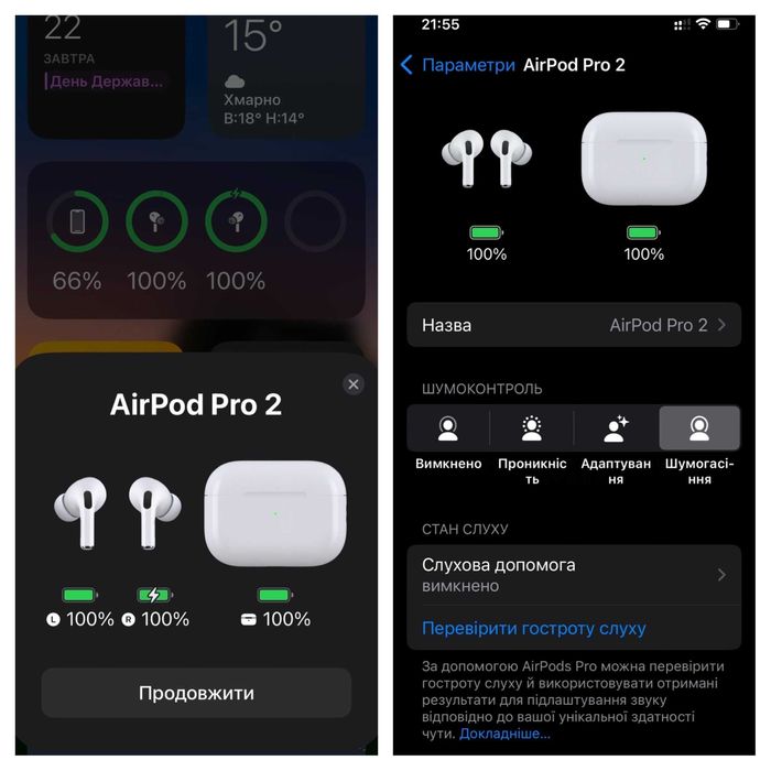 Навушники Pods Pro 2 Premium версія + чохол