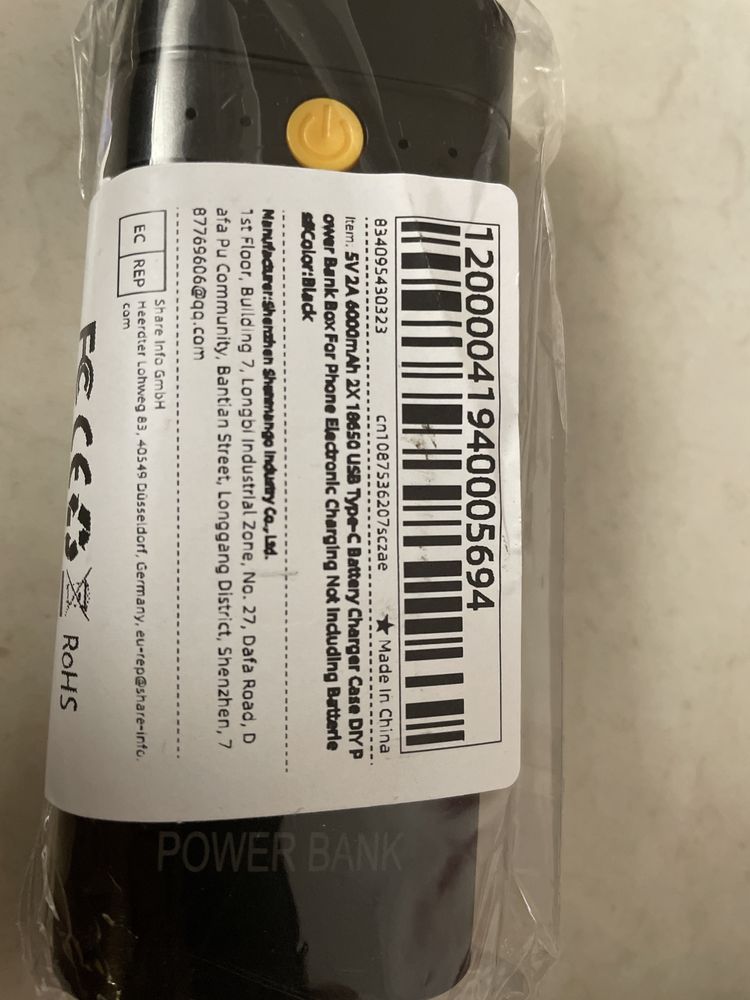 Міні power bank мини павер банк зарядне пальчикових акамуляторів