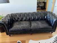 Sofa Chesterfield pele 4 lugares.