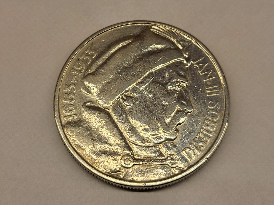 Srebrna moneta 10 złotych Jan III Sobieski 1683 - 1933