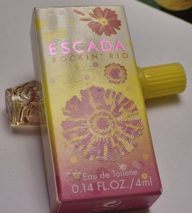Escada Rockin Rio edt 4 ml, miniatura vintage