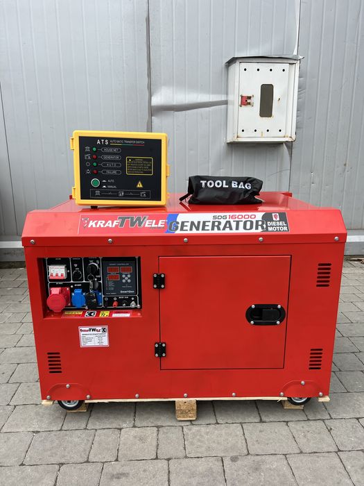 Генератор Дизельний 12.8 кВт Kraftwele Poland
