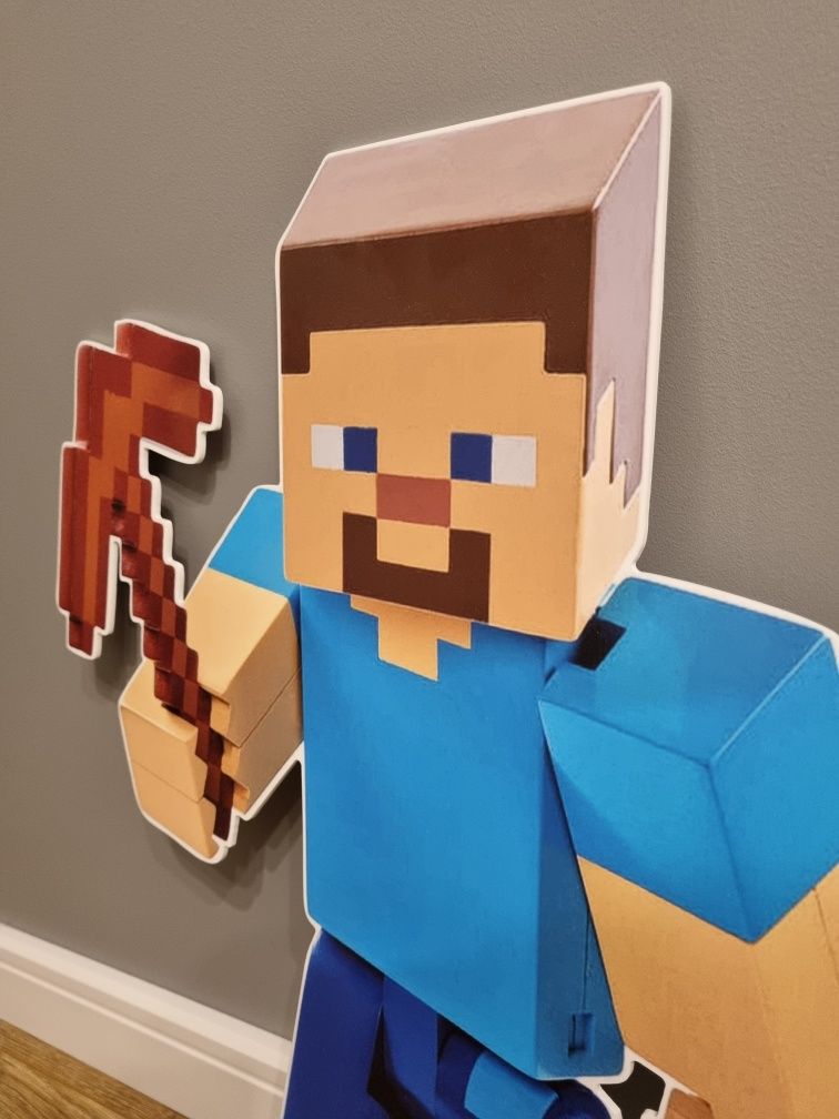 Figurka Minecraft Steve ludzik,prezent