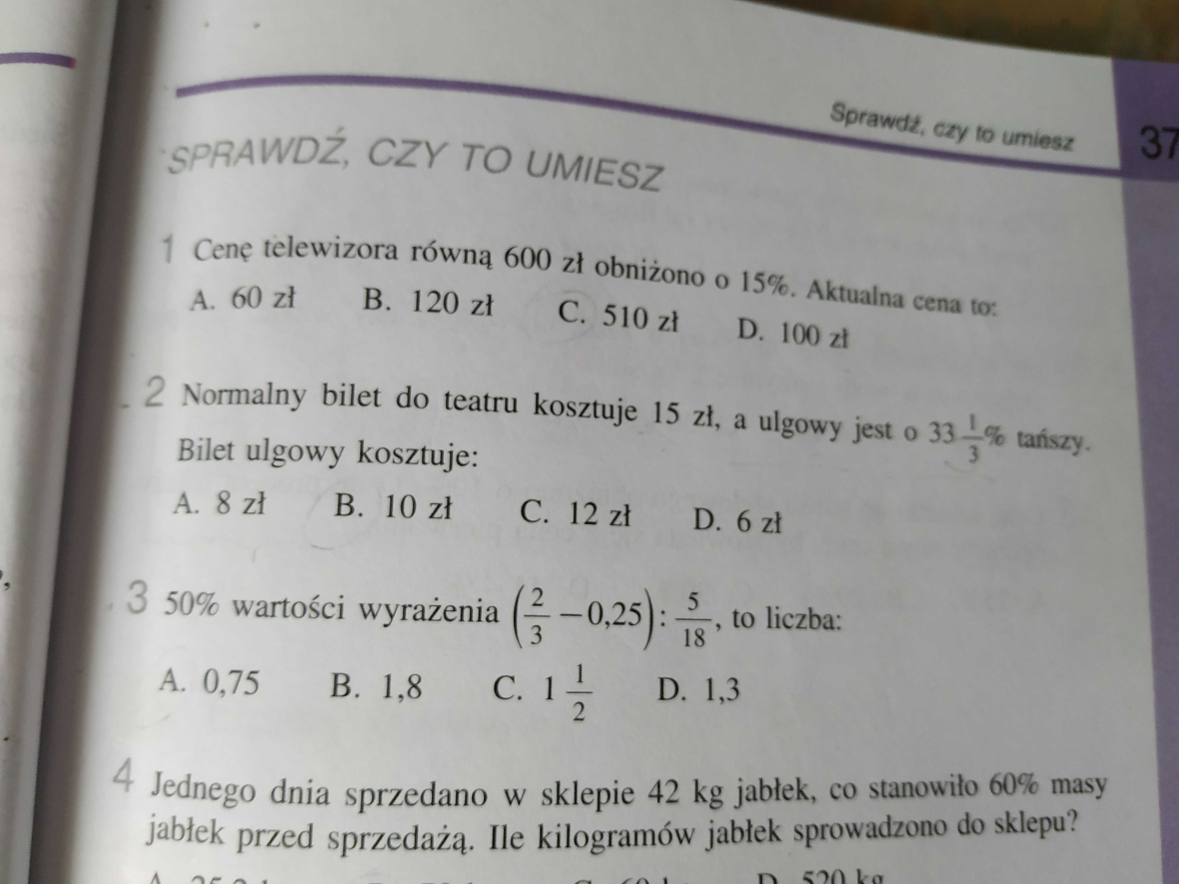 Matematyka wokół nas – podręcznik gimnazjum 1