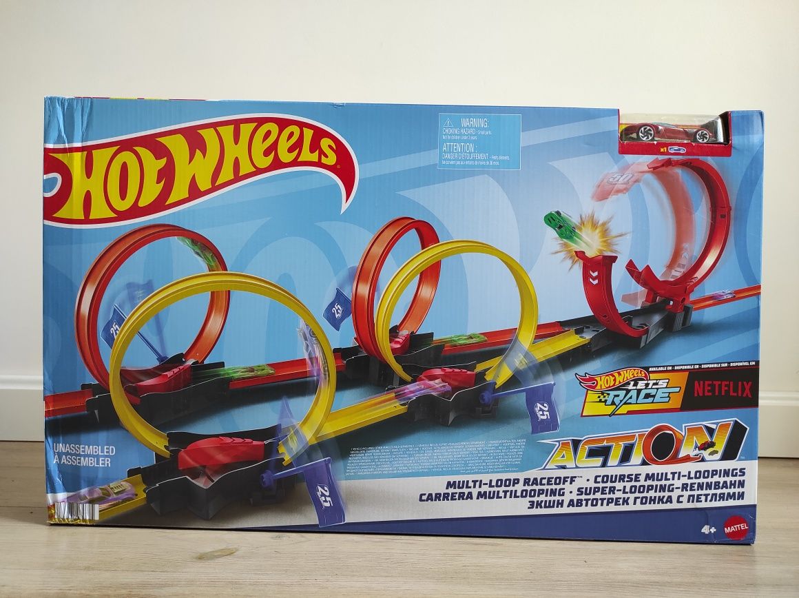 Трек Hot Wheels Карколомні трюки в петлях HDR83