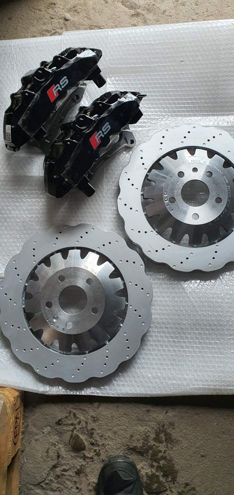 Audi RS3 S3 8V 8P 8 tłok brembo BBK zestaw hamulcowy nowy RS 370x34mm