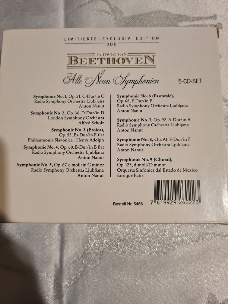 Płyty CD Ludwig Van Beethoven 5-CD SET