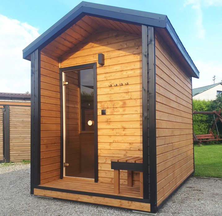 Sauna ogrodowa domowa