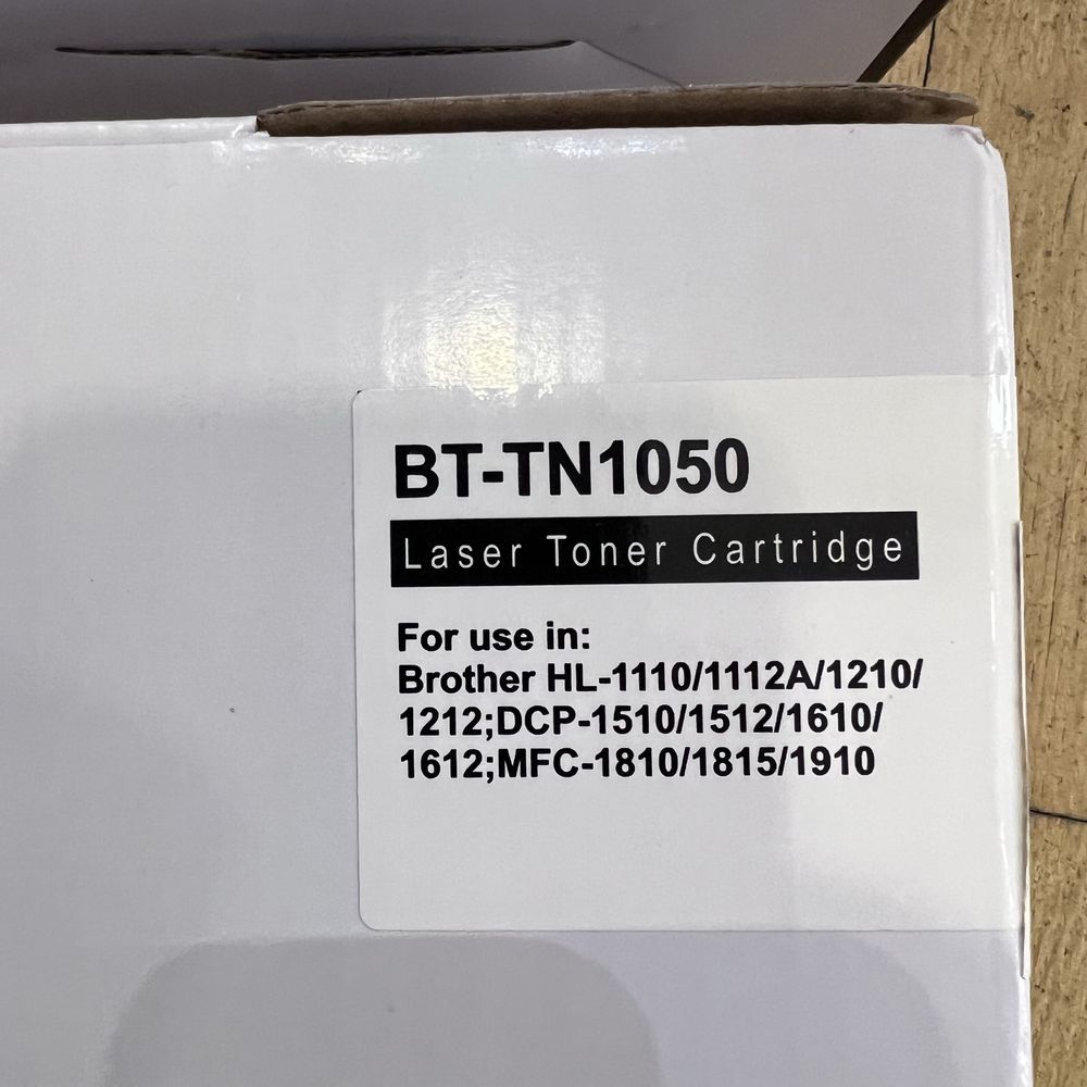Pack 2 Toner Tambor impressora Brother TN1050 - NOVO