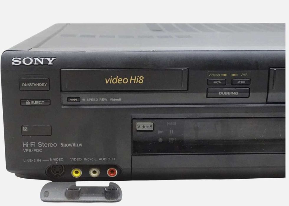 SONY SLV-T7000 VHS / VIDEO HI8 AVARIA no elevador do VHS