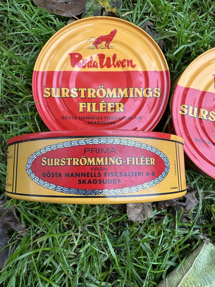 Сюрстромінг сюрстремінг рода ульвен філе  surstromming