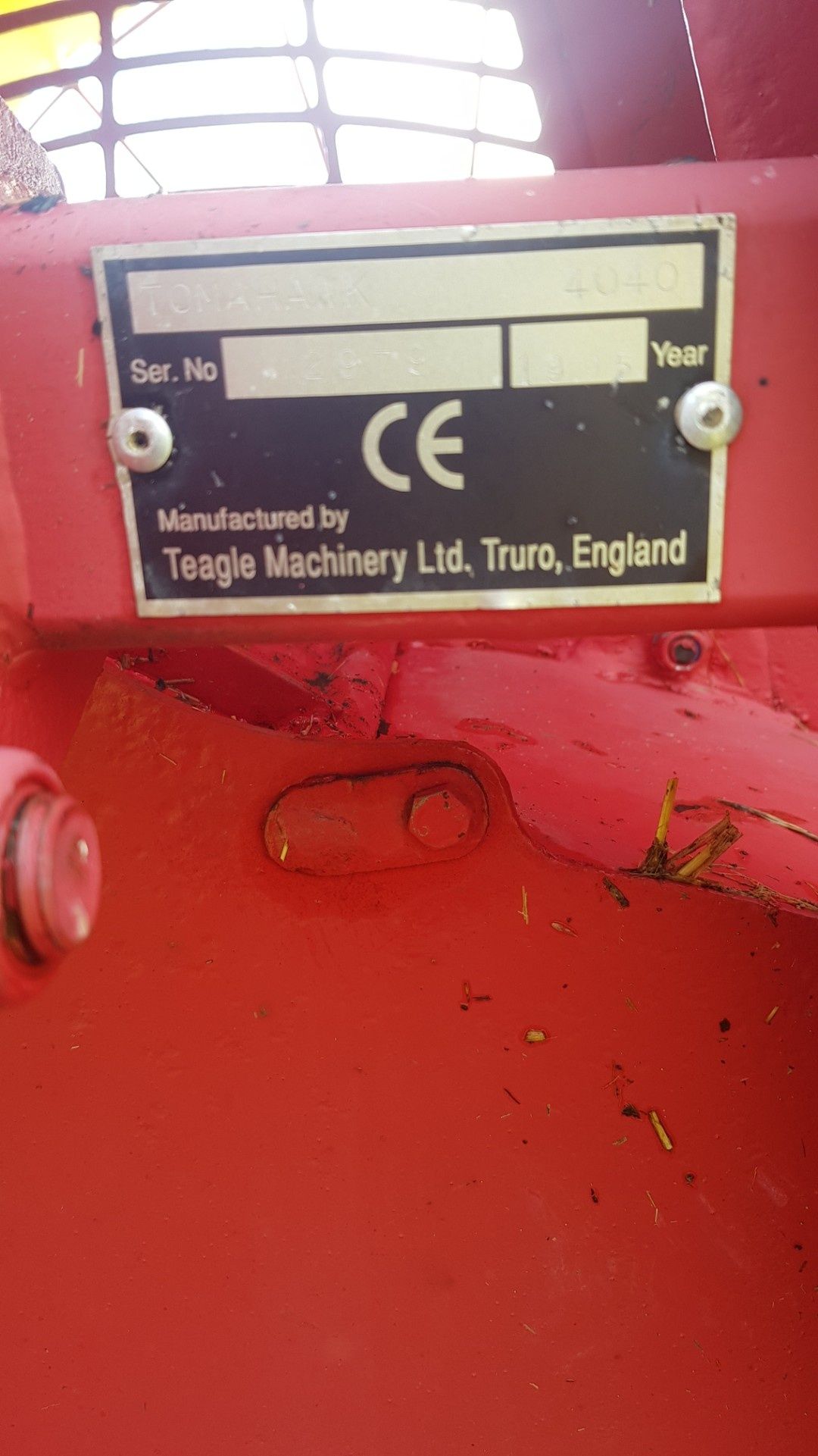 ROZDRABNIACZ DO SŁOMY Teagle Tomahawk  4040