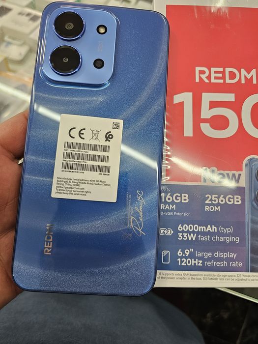 Redmi 15c..256/8+8gb