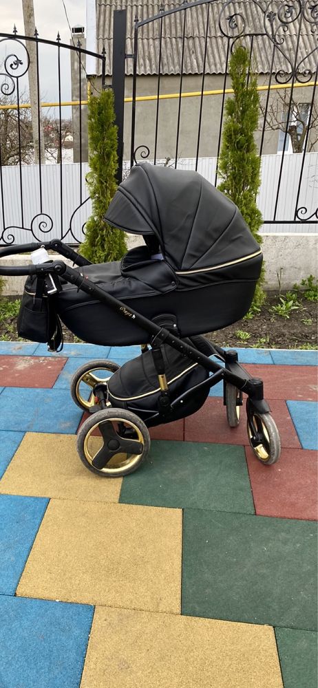 Коляска Mikrus Onyx Gold 43