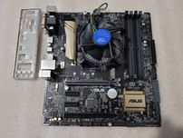 Материнська плата + процесор s1151 MB Asus H170M-Plus + i3-6100