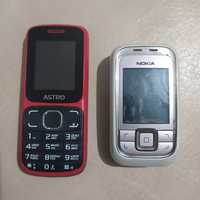 Продам телефон Астро без батареи  и телефон нокиа