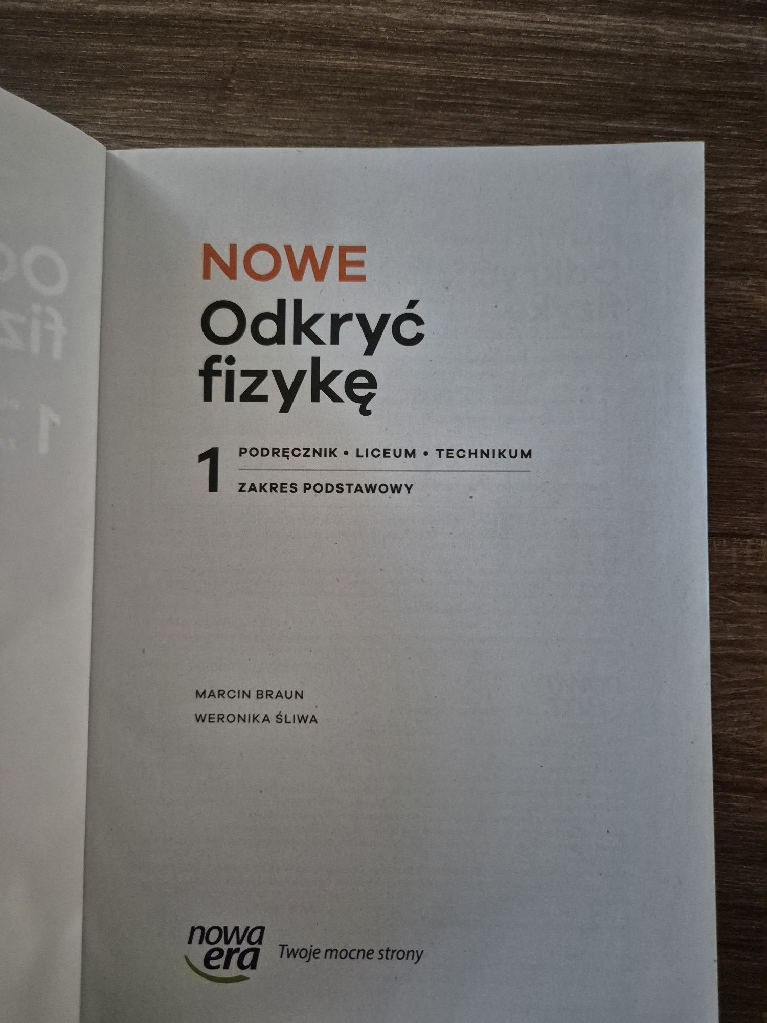 NOWE Odkryć fizykę 1