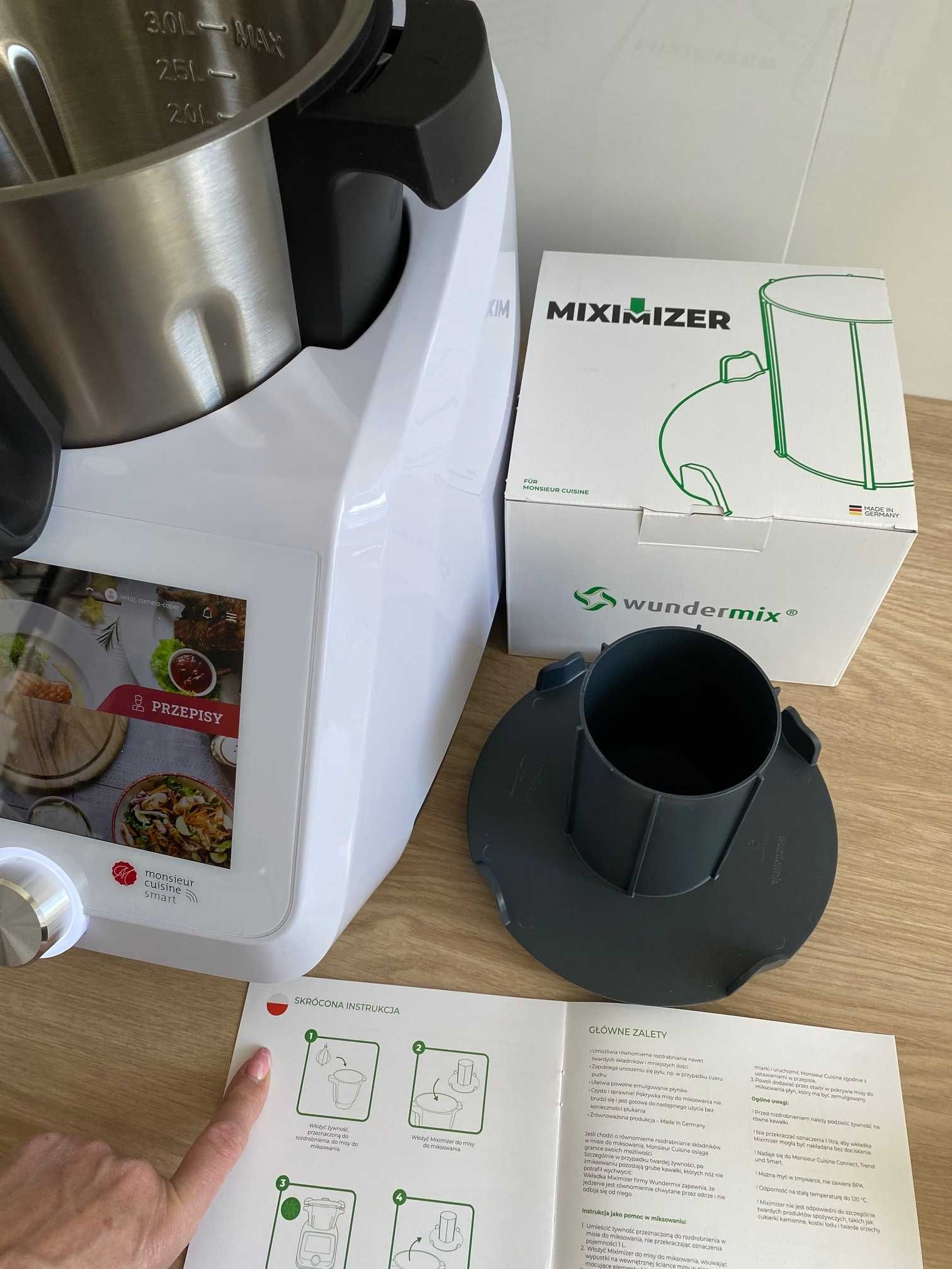 REDUKTOR misy Monsieur Cuisine Connect Smart Wundermix Made in Germany