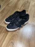 Кеды ZARA, черные , на липучках.
