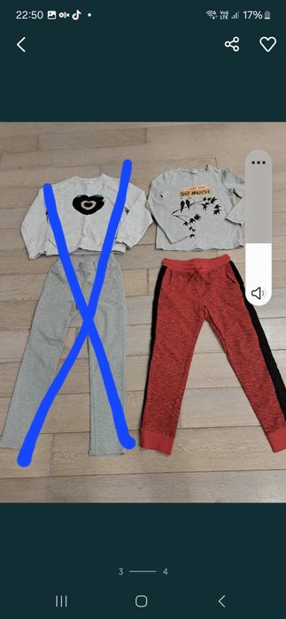 Zestaw ubrań dziewczęcy 140- 14 sztuk- dużo coccodrillo