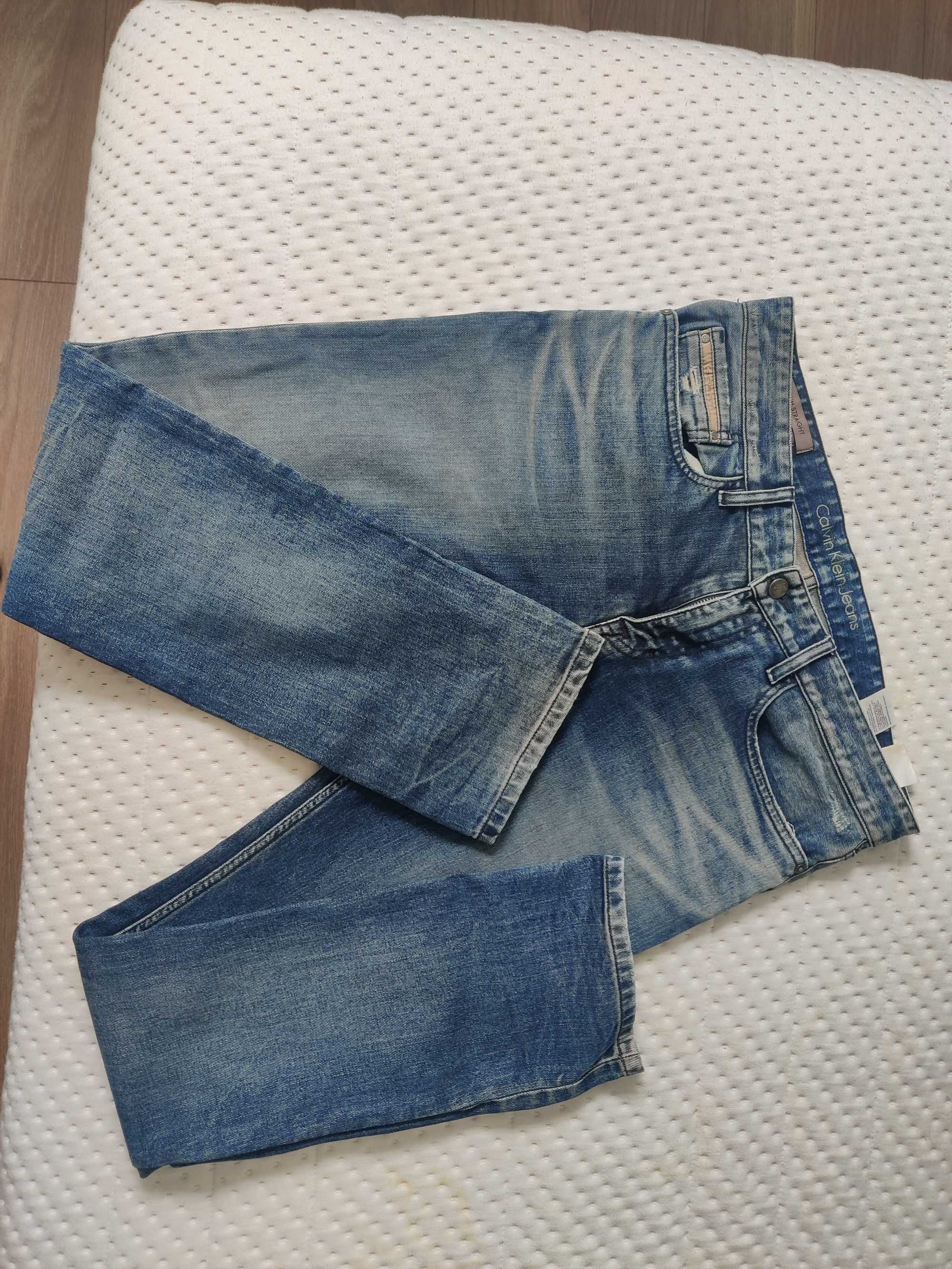 Calvin Klein, rozm 32x32, denim,stan bdb. Levis, lee