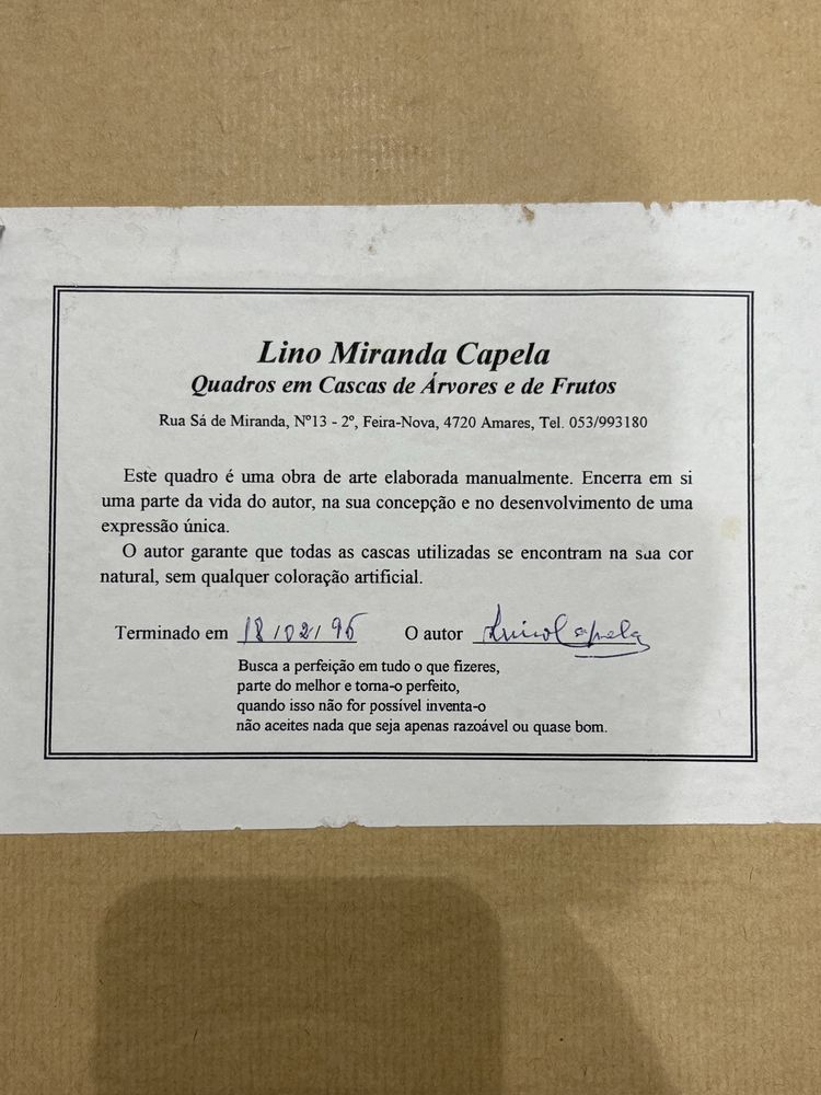 Quadro do Mosteiro de Santa Clara