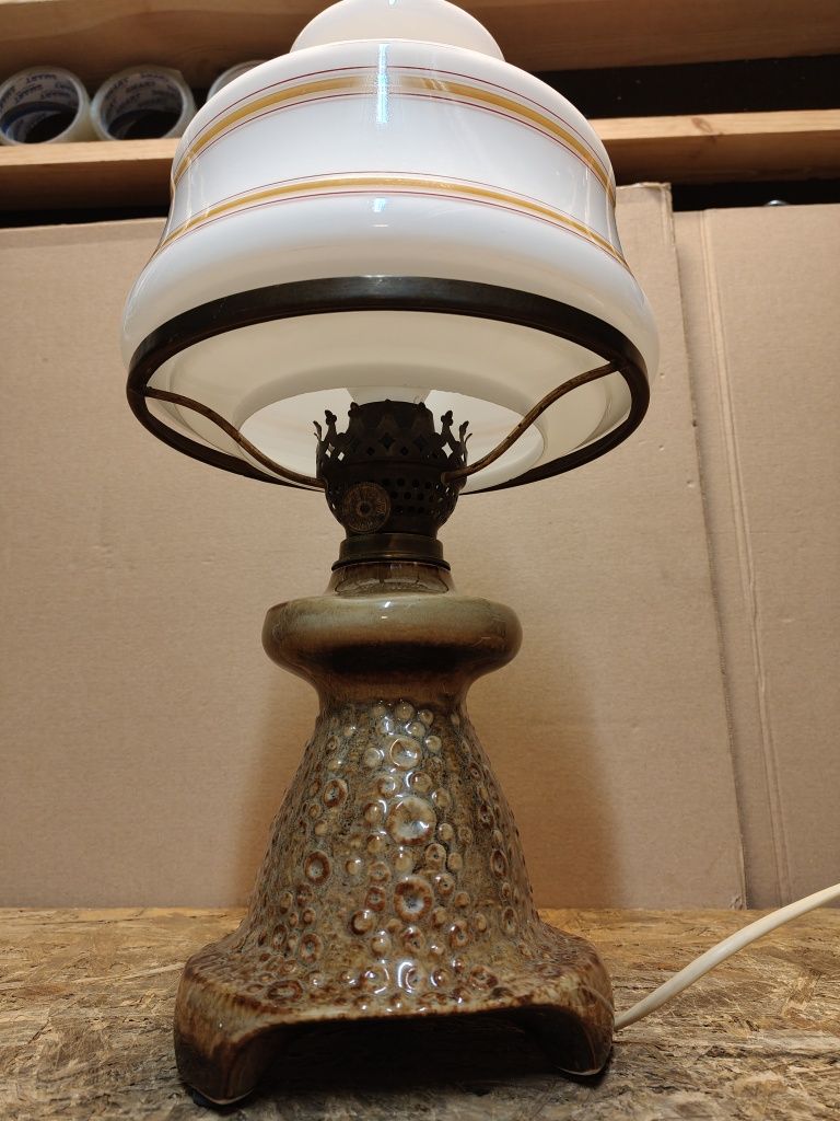Lampa nocna, biurkowa WZMPT Wałbrzych, Made in Poland, PRL