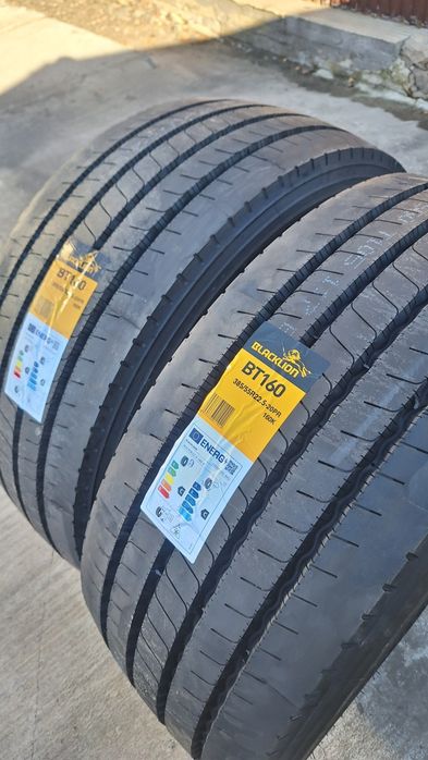 Opony blacklion 385 55 r22.5 Bt160 Naczepa prowadząca