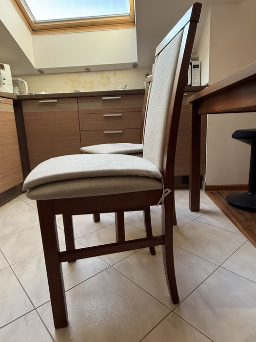 Krzesło tapicerowane 4 szt do kuchni jadalni